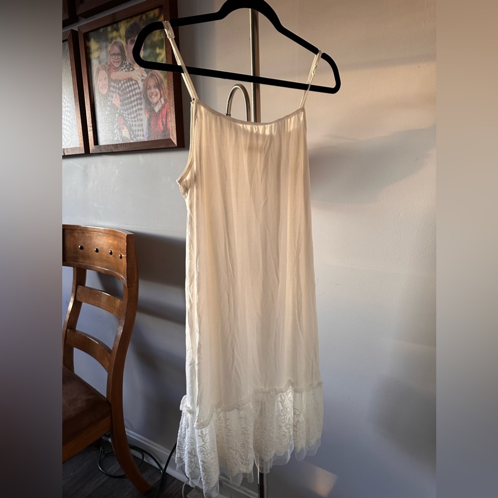 Lace Slip Tunic Extender XL EUC